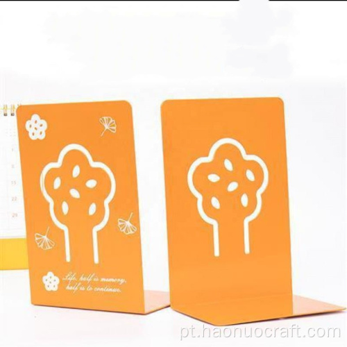 Estante de livro criativa de laranjeira Estante simples de metal